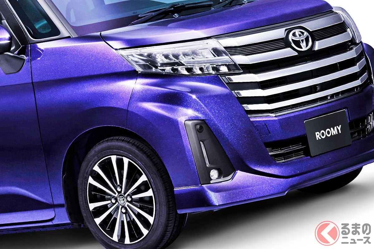 トヨタ新型「ルーミー」登場に期待！ 全長3.7m級の小型ボディに“迫力顔”採用か!? ハイブリッド搭載で燃費もアップ！ 大人気の「ハイトワゴン」どう進化する？