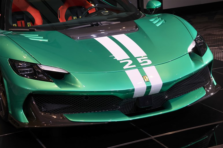 【買いたくても…】走り特化型のフェラーリ「296 スペチアーレ」日本初公開。購入できるのは“公認客”だけかも