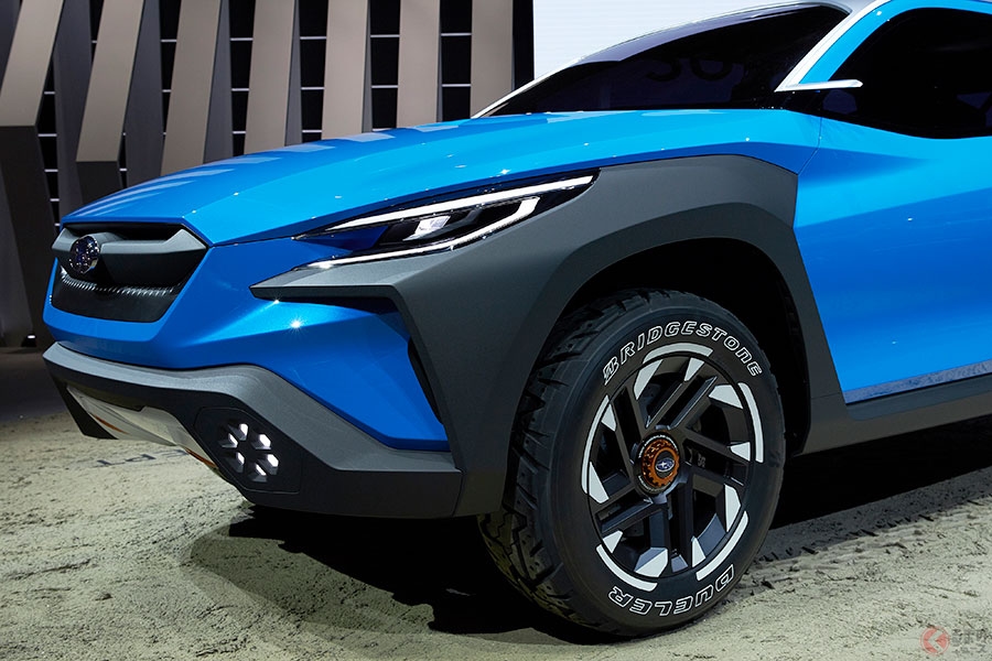 スバルがド真ん中サイズの新SUV「アドレナリン コンセプト」世界初公開 スバルデザインもガラリと変わる
