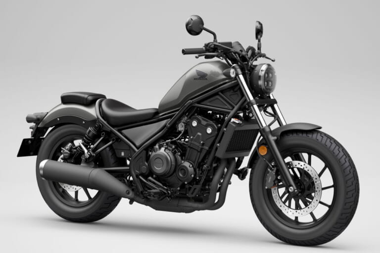 Sエディションはブロンズホイールにブラックボディ！ ホンダが欧州で「レブル500」のニューカラーを発表