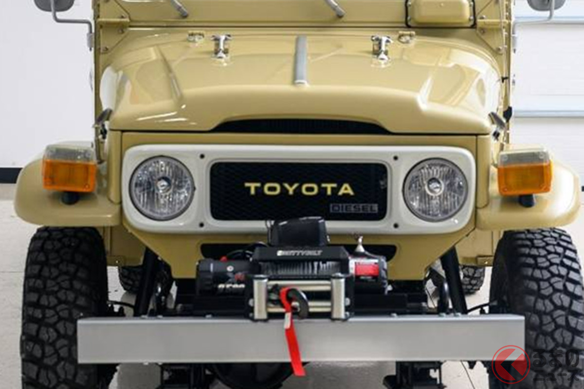 超激レアなトヨタ ランクル 発見 Hj45 Troopy の新車同等レストア仕様が600万円超え くるまのニュース 自動車情報サイト 新車 中古車 Carview
