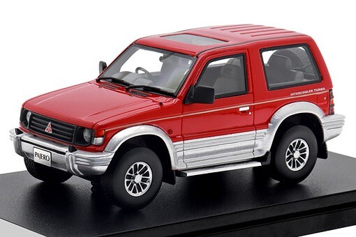 Hi-Storyから1/43スケール「三菱 パジェロ メタルトップワイド XR-II（1991）」ディスプレイモデルが登場｜インターアライド｜