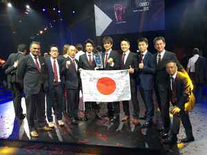Audi Twin Cup世界大会で、日本代表チームが総合部門で初優勝