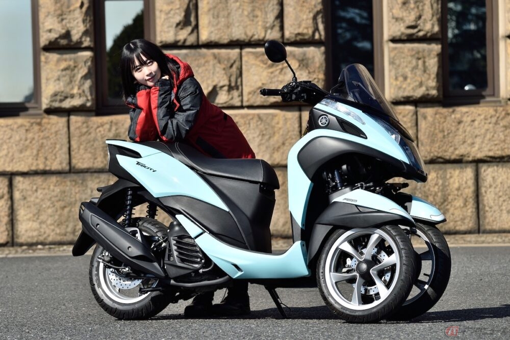 夜道雪のチャレンジバイク道 人気マンガ ゆるキャン とヤマハがコラボした3輪スクーター トリシティ125 で Lmwを初体験 バイクのニュース 自動車情報サイト 新車 中古車 Carview