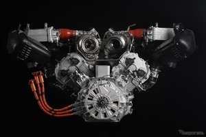 ランボルギーニの新型スーパーカー、V8ツインターボ＋3モーターで900馬力超え…『ウラカン』後継