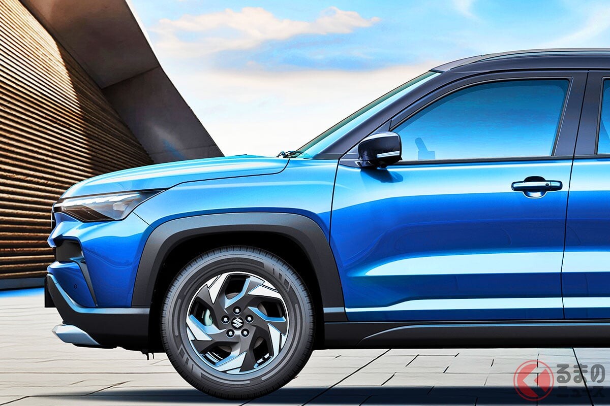 新車約176万円！ スズキが「新型“上質”5人乗りSUV」を発表！ 全長4.4mの「カローラクロス」サイズに5速MT＆「豪華装備」採用！ インド登場の「ビクトリス」日本投入にも期待