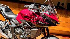 「待ってろトレーサー9 GTとGSX-S1000GX」「SC77エンジンの最新作」ホンダが「CB1000GT」を本坊初公開