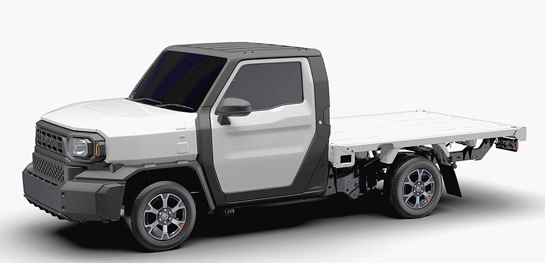 〈ジャパンモビリティショー2023〉トヨタ、ピックアップトラックのコンセプトモデル「IMVゼロ」を公開