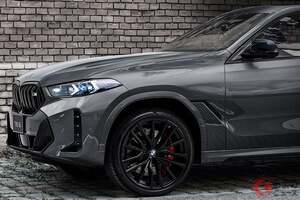 4.4リッターV8エンジン搭載！ BMWが新「クーペSUV」発表！ 「ブラック」外装＆豪華内装を採用 3リッター“直6”もある「X6エディション シャドー」登場