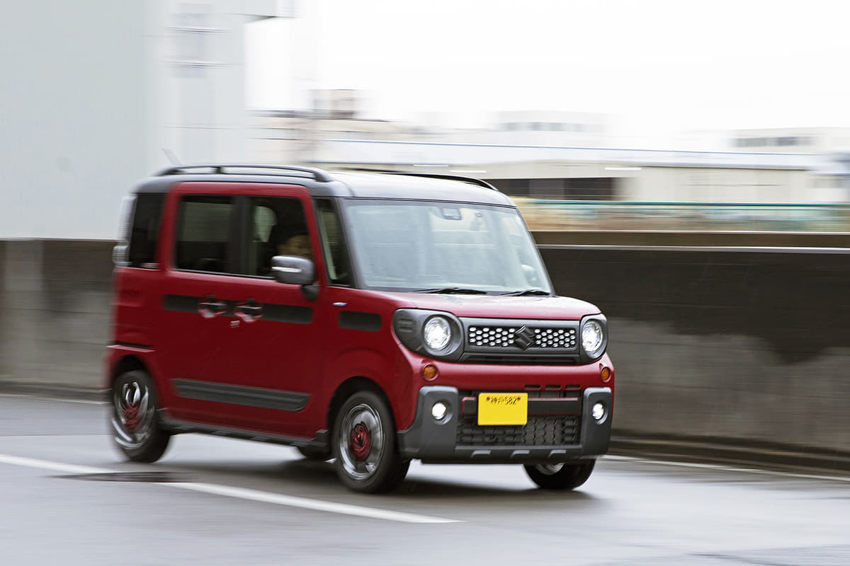 アゲの波 はついにスーパーハイト軽まで スペーシアの シャコアゲ が衝撃のハマり具合だった Auto Messe Web 自動車情報サイト 新車 中古車 Carview