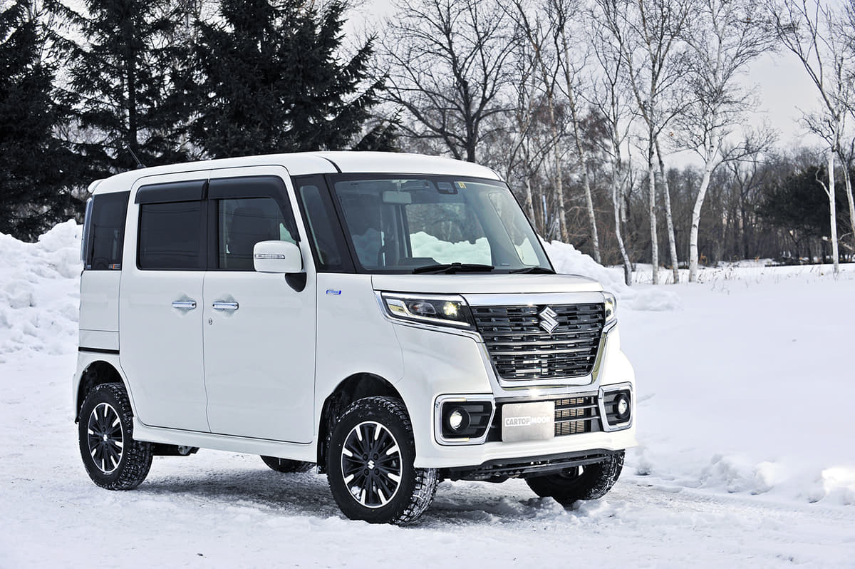 アゲの波 はついにスーパーハイト軽まで スペーシアの シャコアゲ が衝撃のハマり具合だった Auto Messe Web 自動車情報サイト 新車 中古車 Carview