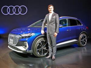 アウディが「Q4 eトロン」を発表。電気自動車「eトロン」の第3弾となるプレミアム コンパクトSUV
