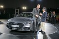 アウディA7発表～会場でチーフデザイナーとアウディ会長を直撃する