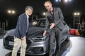 アウディA7発表～会場でチーフデザイナーとアウディ会長を直撃する