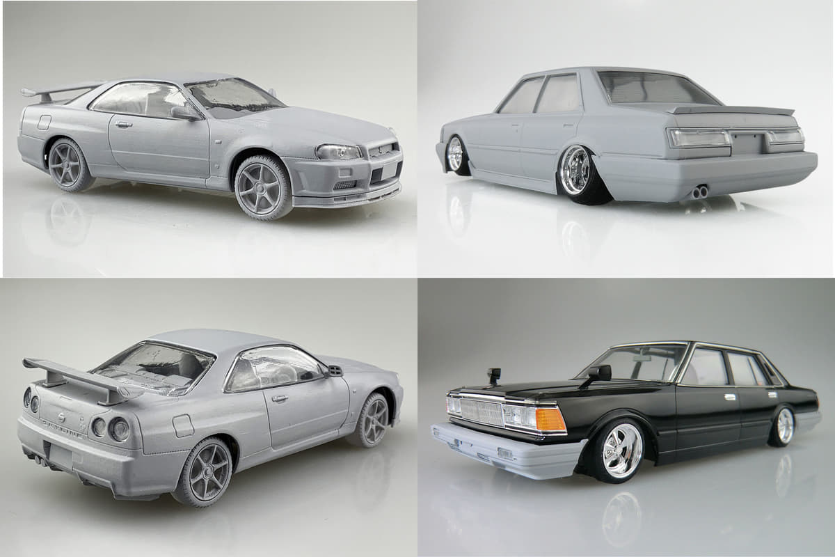 お手軽プラモに R34gt R が追加 ザ ハイソカー にはクレスタ セドリックでファン必見の新製品 Auto Messe Web 自動車情報サイト 新車 中古車 Carview