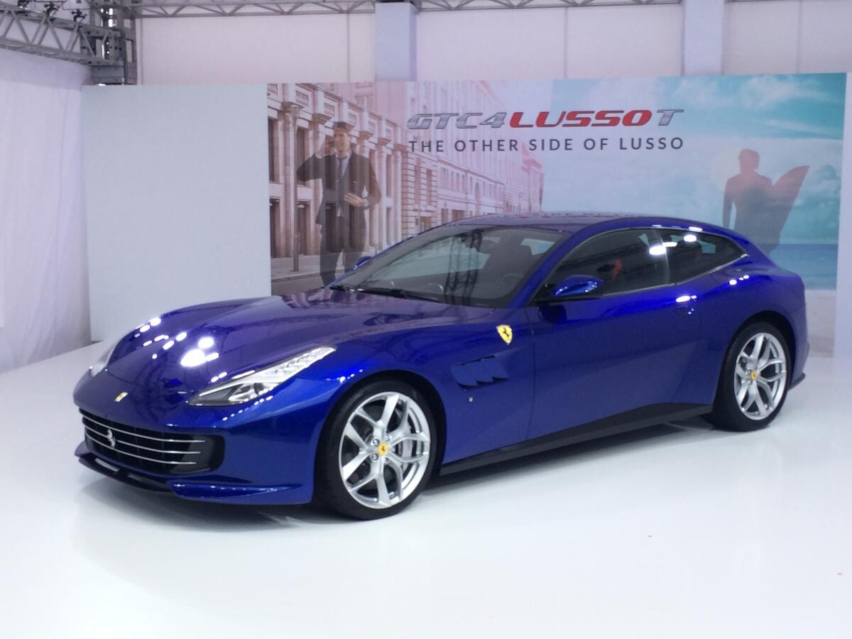 フェラーリGTC4 Lusso Tはフェラーリ史上初となる4シーターV8ターボ！