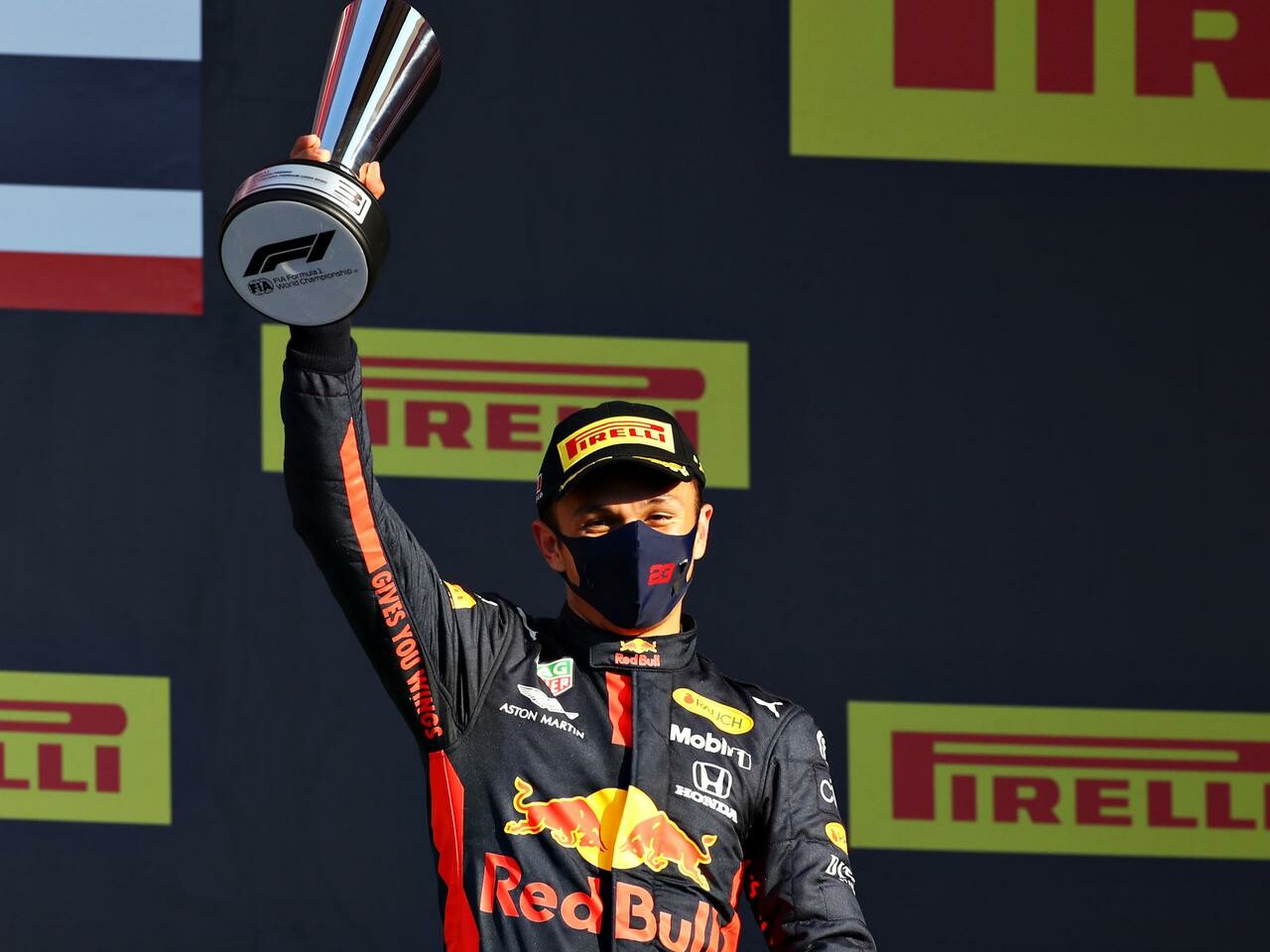 F1 トスカーナGPで好調ホンダが8戦連続表彰台を獲得。今度はアルボンが3位表彰台【モータースポーツ】