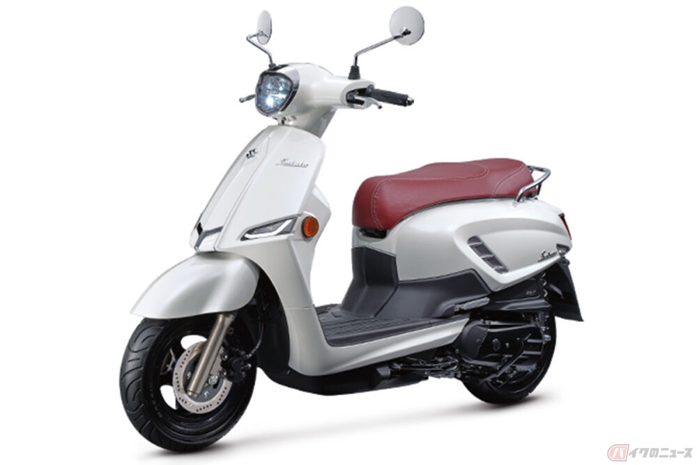 スズキ Saluto 125 新型モデル登場 イタリアンデザインの原付二種スクーターに新色登場 バイクのニュース 自動車情報サイト 新車 中古車 Carview