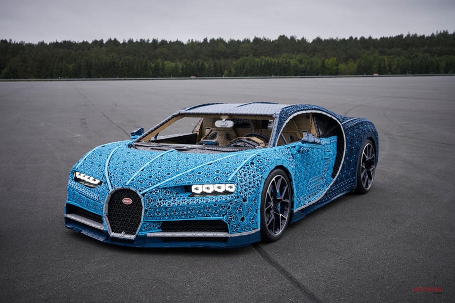 ブガッティ シロンがレゴに 100万ピース以上でフルサイズに 自走可能 Autocar Japan 自動車情報サイト 新車 中古車 Carview