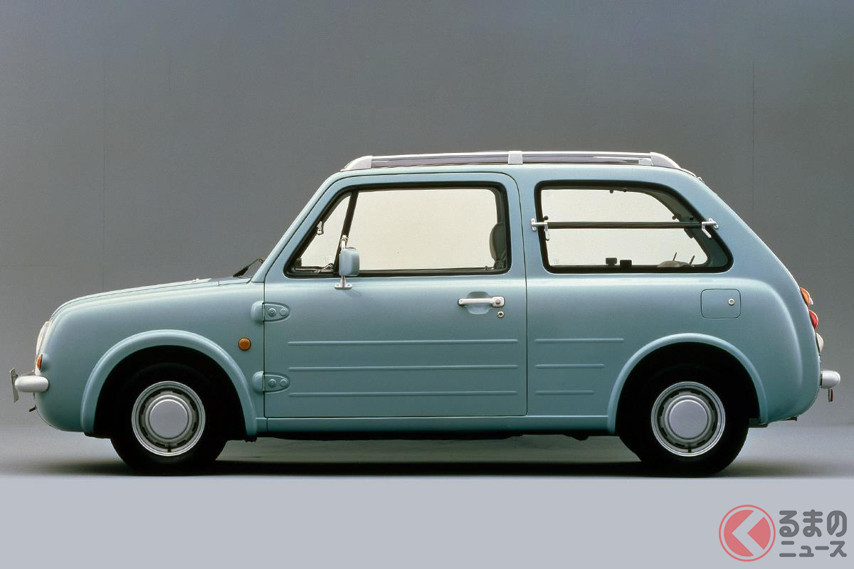 雰囲気良い レトロ調の日産 名車 パオ に熱視線 1万回再生 関西電気保安協会 動画に登場 乗ってたら見ちゃう の声も くるまのニュース 自動車情報サイト 新車 中古車 Carview