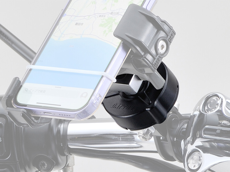 スマートフォンのカメラをバイクの振動から護る！デイトナ製スマートフォンホルダーに対応する「バイブレーションコントロールデバイス」が登場