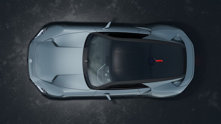 話題の新型スポーツカー、トヨタ「GTコンセプト／GTレーシングコンセプト」がニュル近郊でテスト！ ド迫力ボディに注目 