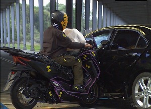 豊田合成、バイク用エアバッグを開発中…早期の市場投入を目指す