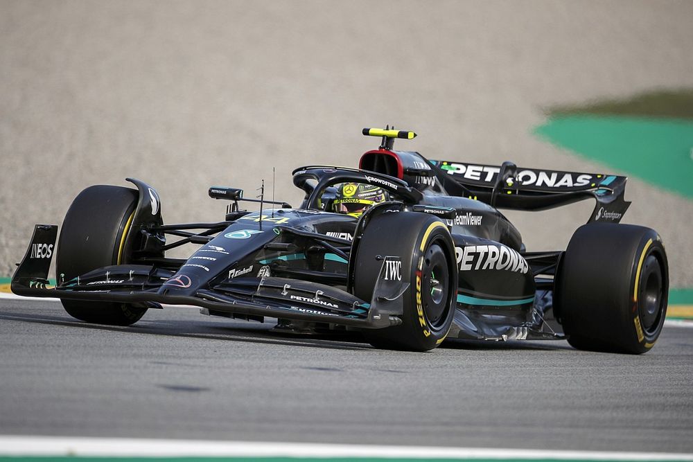 ミニチャンプス 1/43 W14 ルイス・ハミルトン 2023 スペインGP メルセデス AMG ペトロナス F1 2023 w14 - ルイス ハミルトン 1