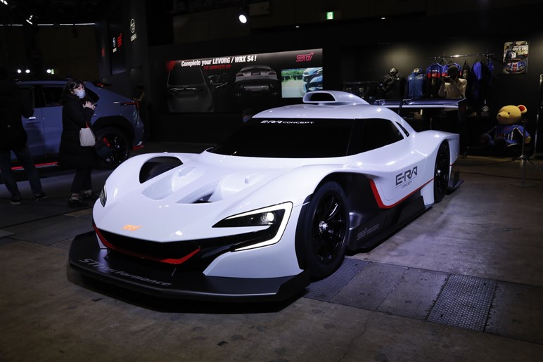 スバルの目玉はガチのevレーシングカー Wrx S4 レヴォーグ Brzのstiコンセプト カスタマイズモデルも展示 東京オートサロン22 Carview 自動車情報サイト 新車 中古車 Carview