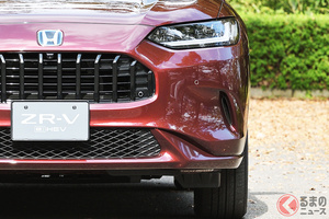 ホンダ「新型SUV」4月発売へ 「斬新縦グリル」に「高級感強め」内装採用に期待！ 待望の「ZR-V」とは