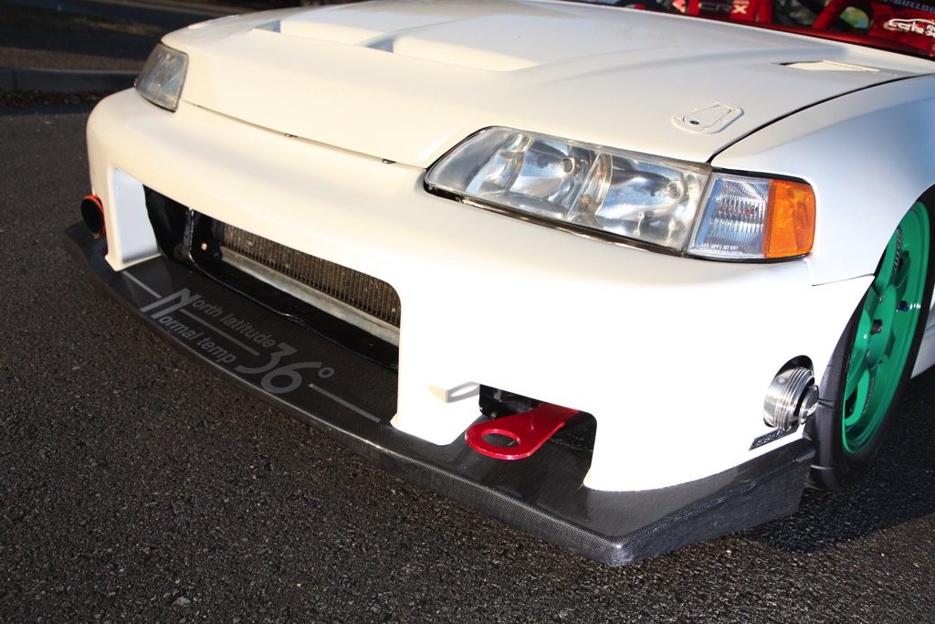 自作カーボンパーツ連発 プライベーター渾身の魔改造ホンダcr X Ef8 エンジンはb16b換装 Nos気筒別噴射 Web Option 自動車情報サイト 新車 中古車 Carview