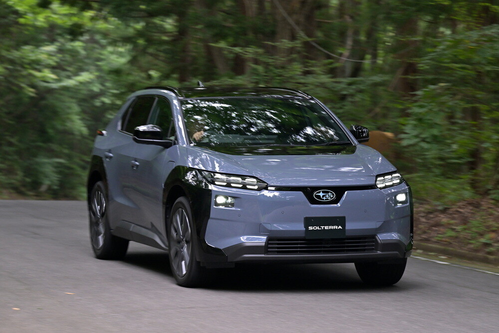 単なるスバル初のBEVから、次世代電動戦略を牽引する存在に！『ソルテラ』が大幅改良【デザイン刷新&電動性能進化】