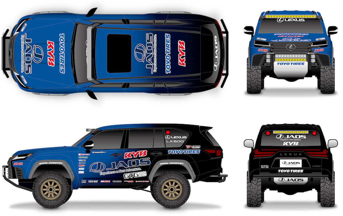 ジャオスが1600キロの砂漠を駆け抜けるキャノンボールレース Score Baja1000 にレクサスlx600で参戦 Auto Messe Web 自動車情報サイト 新車 中古車 Carview