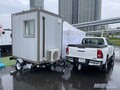 トレーラーハウス「Sral Me」牽引できる部屋には机・椅子・ベッド・エアコンも完備！