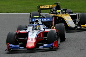 FIA-F2第7戦ベルギー レース2：荒さ目立った週末をシュワルツマンが優勝で締め括る。角田はランキング3番手を維持