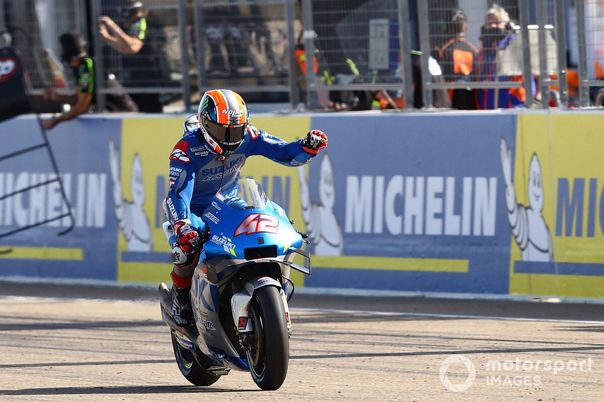 Motogp スズキのアレックス リンス ついに掴んだ今季初勝利 これまでよりも難しい1勝だった Motorsport Com 日本版 の写真 自動車情報サイト 新車 中古車 Carview