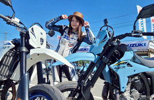 【スズキ DR-Z4S/SM 試乗】足がつかない不安も、走り出したらすっかり忘れました…小鳥遊レイラ