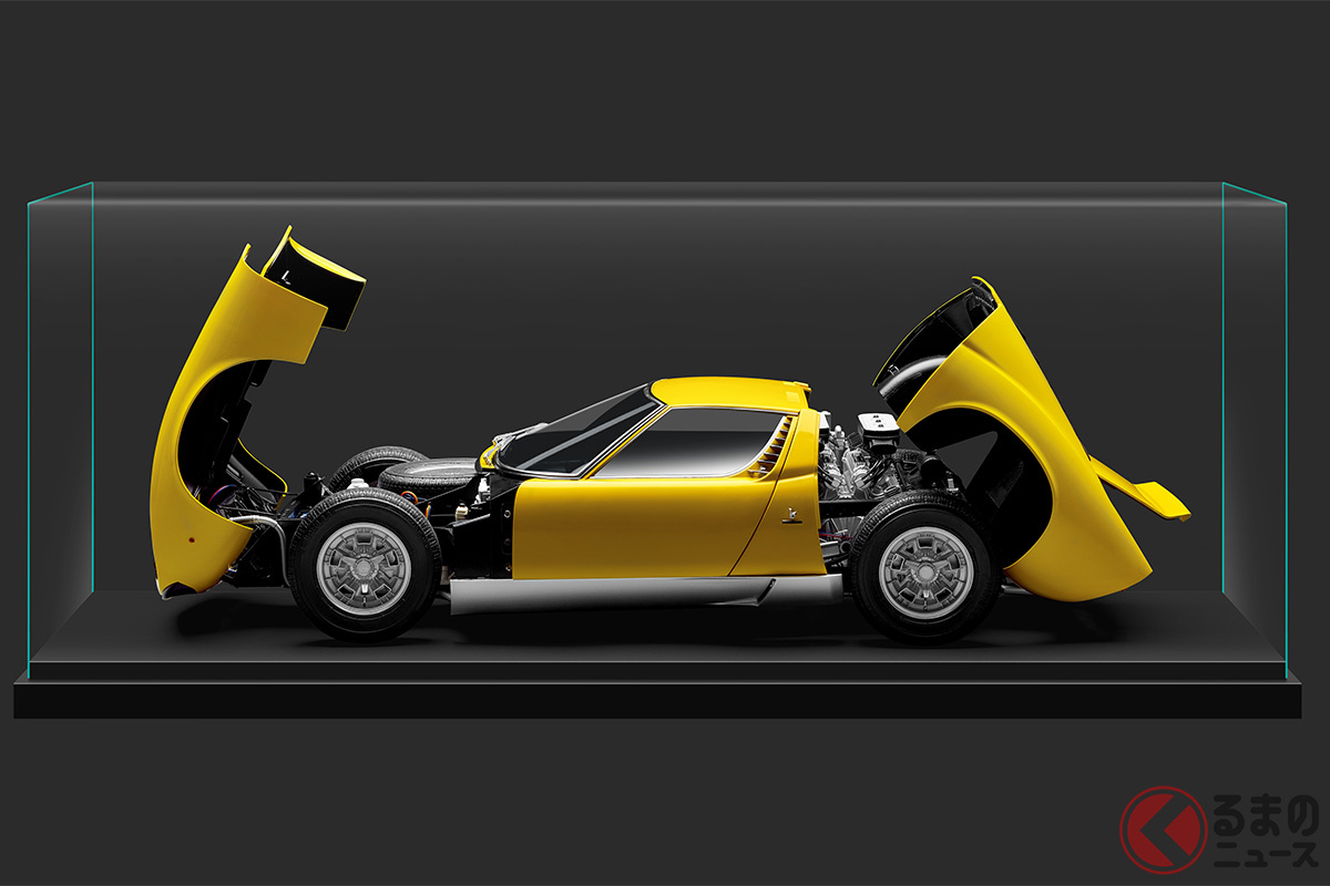 ランボルギーニ ミウラをつくる 創刊 完成度の高い1 8ミニカーをリーズナブルに手に入れる くるまのニュース 自動車情報サイト 新車 中古車 Carview