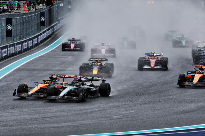 角田は6位に繰り上がり【正式結果】2025年F1第6戦マイアミGPスプリント