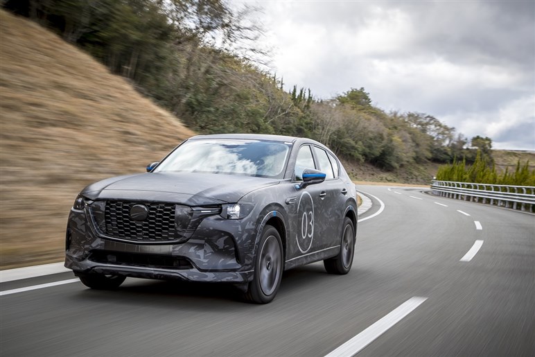 CX-60プロトタイプに試乗。マツダが新エンジン＆車台に込めた願いとは？