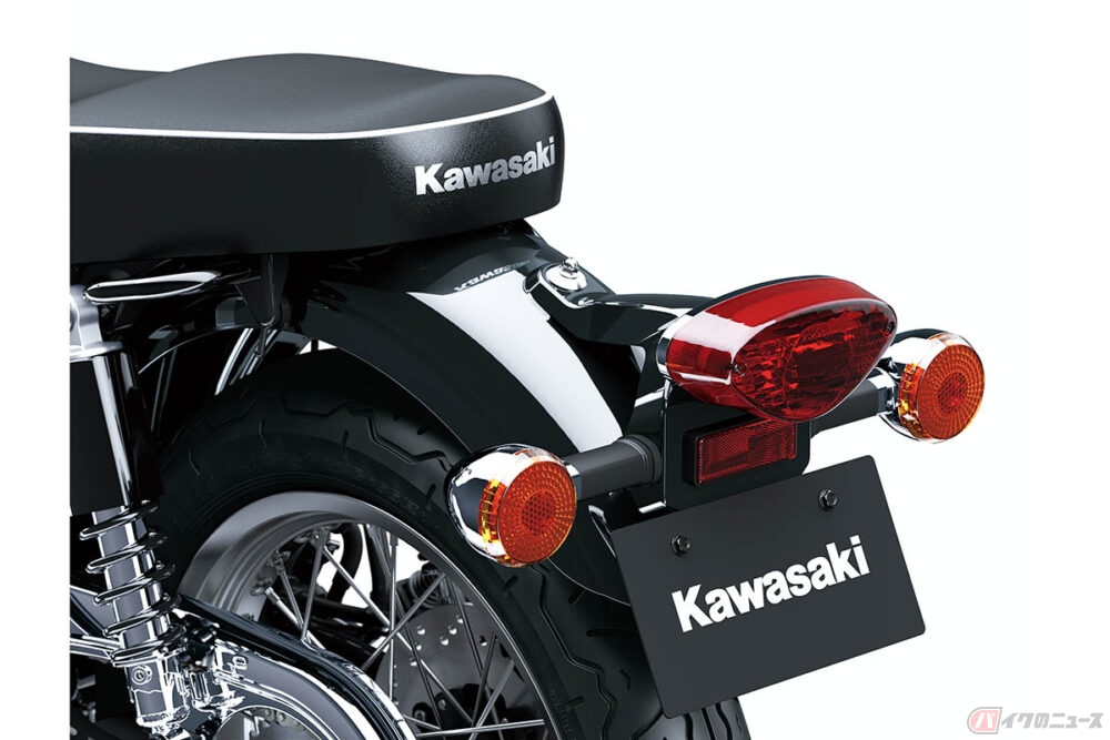 カワサキ「MEGURO K3」2022年モデル登場 日本の大型スポーツバイクの歴史を紡ぐネイキッドモデル