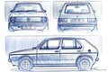 ［VW ゴルフ 50周年］第2世代が永遠のデザインDNAを決定…最初の進化
