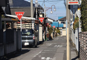 400mの直線に怒涛の「止まれ」標識…なぜ？ 常識覆す“北関東の奇道”が生まれたワケ