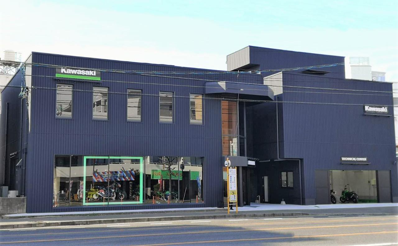 広島市西区にカワサキのバイク専門店 カワサキ プラザ広島 が2月18日オープン Webオートバイ 自動車情報サイト 新車 中古車 Carview