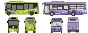 JR九州　日田彦山線BRTにBYD製ノンステップバス導入　車両デザイン公表　2023年夏開業へ