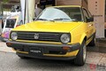 懐かしの旧車に”最新システム”搭載で1DIN難民の救世主となるか？「都市型フェス」にカロッツェリアがVWゴルフで新たな提案を実施