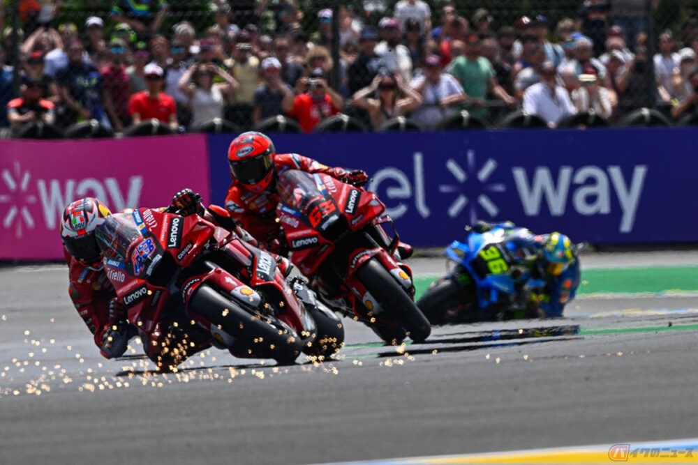 【MotoGP第7戦フランスGP】ドゥカティを駆るエネア・バスティアニーニが今季3勝目