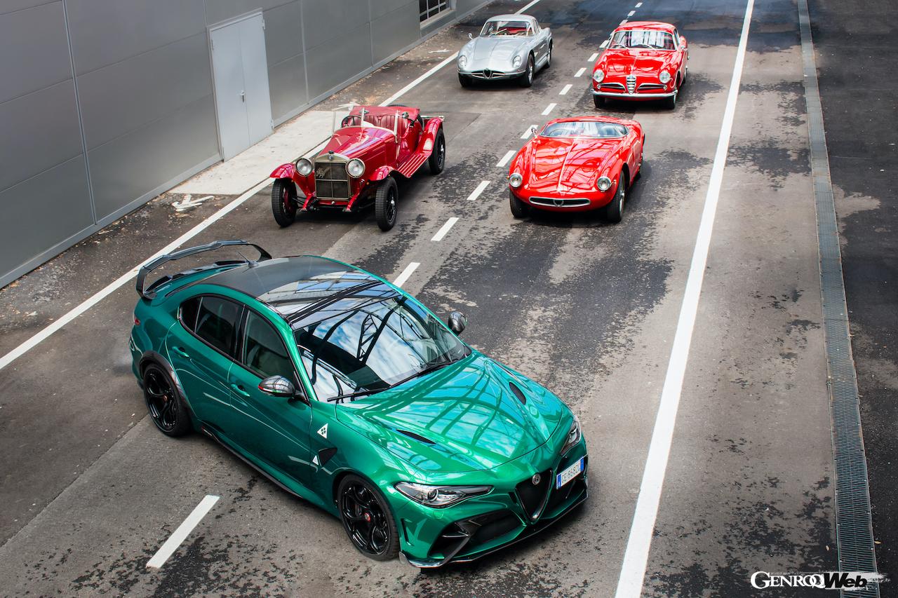 アルファロメオ 39回目を迎える ミッレミリア 21 に4台のヒストリックカーと公式ペースメーカーを投入 Genroq Web 自動車情報サイト 新車 中古車 Carview