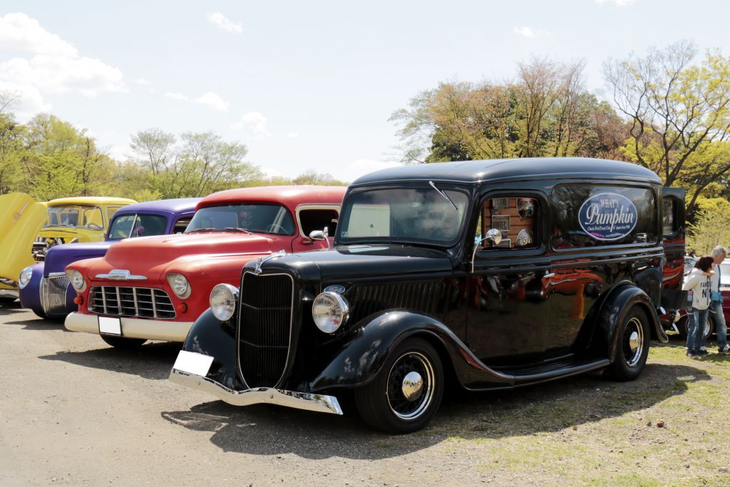 貴重なアメ車が朝霞の森に集結 スーパーアメリカンガレージ 18 イベントレポート 外車王soken 自動車情報サイト 新車 中古車 Carview