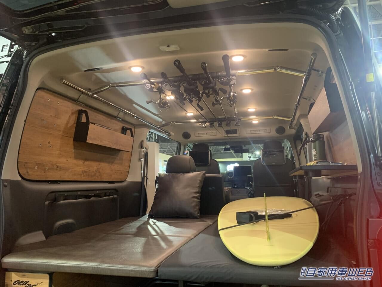 サーフィン&釣り好きの”キムタク”がプロデュース！遊び心が詰まったキャラバン、これは欲しい！【東京オートサロン2023 あそびーくるブース】